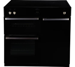 Belling DB4 90Ei 90 cm Electric Induction Range Cooker - Black